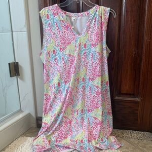 Lulu B Colorful Sleeveless Dress